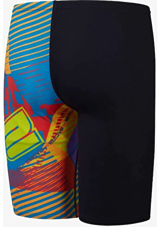 Speedo Allover Digital Jammer Erkek Çocuk Yüzücü Mayosu Renkli