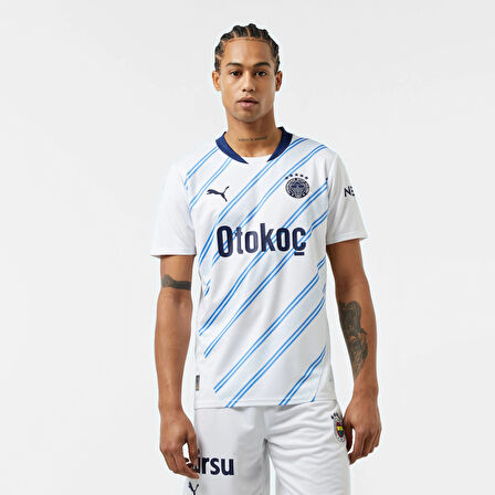 Puma 775368-02 Fenerbahçe 24/25 Erkek Deplasman Forması Beyaz-Lacivert