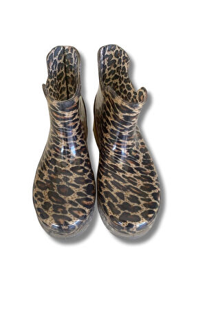 Potin Kadın Yağmur Botu 36-40 Leopar