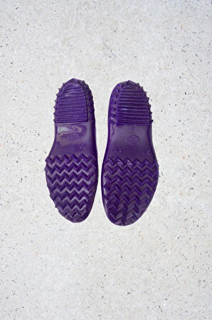 Zenne Renkli Çıplak Bahçe ve Tarım Kadın Ayakkabısı 35-41 Mor