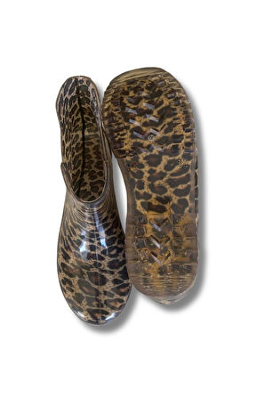 Potin Kadın Yağmur Botu 36-40 Leopar