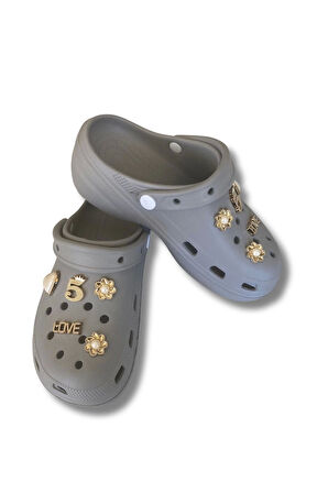 Lovıta C.r.o.c.s Model Terlik 36-40 Gri