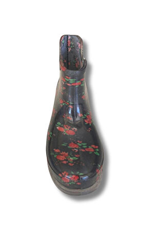 Potin Kadın Yağmur Botu 36-40 Kırmızı