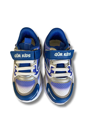 Gür Kids Erkek Çocuk Spor Ayakkabısı 26-30 Sax Mavi