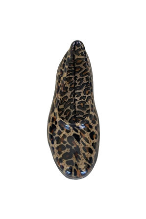 Zenne Çiçekli Bahçe ve Tarım Kadın Ayakkabısı 36-40 Leopar