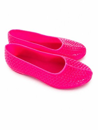 Zenne Kaymaz Tabanlı Makosen Bahçe ve Tarım Ayakkabısı 36-42 Pembe
