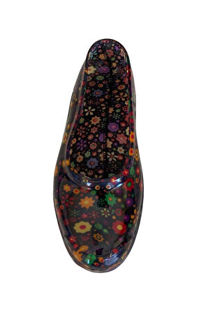 Patik Çiçekli Bahçe ve Tarım Kız Çocuk Ayakkabısı 21-28 Sarı