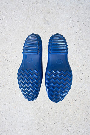 Zenne Renkli Çıplak Bahçe Tarım Kadın Ayakkabısı 35-41 Mavi