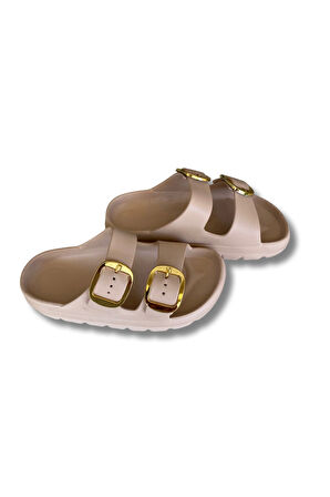 Lovita Tokalı Kadın Terlik 36-40 Bej