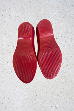 Filet Makosen Bahçe ve Tarım Kız Çocuk Ayakkabısı 31-35 Kırmızı