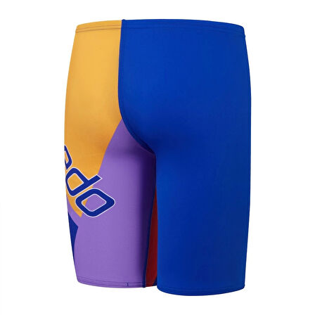 Speedo Placement V Cut Digital Jammer Erkek Çocuk Yüzücü Mayosu Mavi