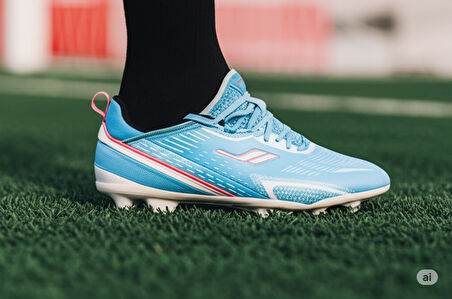 Lescon Comet Erkek Krampon Ayakkabı Mavi