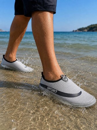 Belix Erkek Deniz ve Plaj Ayakkabısı Kaymaz Tabanlı Gri 41-44