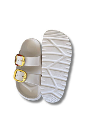 Lovita Tokalı Kadın Terlik 36-40 Beyaz