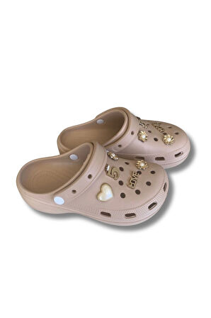 Lovıta C.r.o.c.s Model Terlik 36-40 Krem