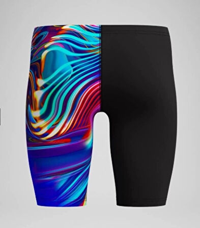 Speedo Printed Jammer Erkek Çocuk Mayosu Mavi