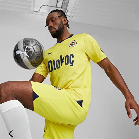 Puma 772006-04 Fsk Away 23/24 Erkek Forma Sarı-Lacivert