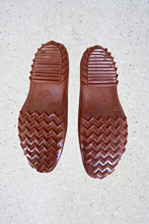 Zenne Renkli Çıplak Bahçe ve Tarım Kadın Ayakkabısı 35-41 Kahverengi