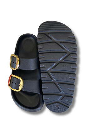 Lovita Tokalı Kadın Terlik 36-40 Siyah