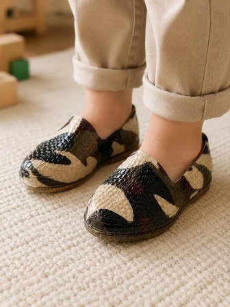 Bebe Makosen Bahçe ve Tarım Erkek Çocuk Ayakkabısı 21-30 Asgeri Kamuflaj