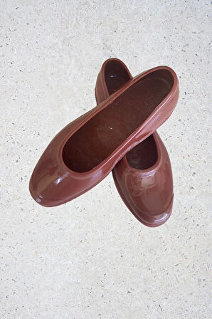 Zenne Renkli Çıplak Bahçe ve Tarım Kadın Ayakkabısı 35-41 Kahverengi