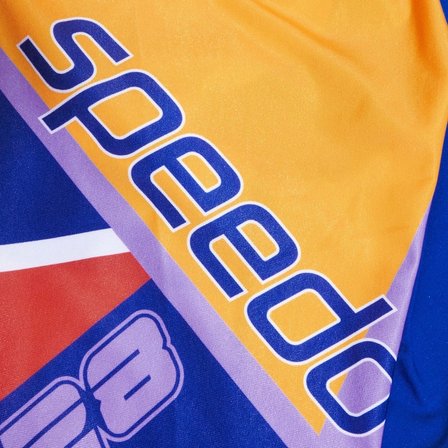 Speedo Placement V Cut Digital Jammer Erkek Çocuk Yüzücü Mayosu Mavi
