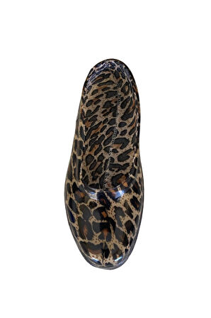 Filet Çiçekli Bahçe ve Tarım Kız Çocuk Ayakkabısı 29-35 Leopar
