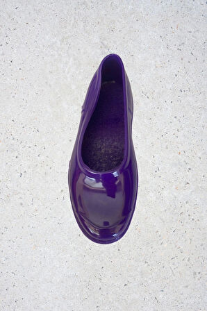 Zenne Renkli Çıplak Bahçe ve Tarım Kadın Ayakkabısı 35-41 Mor