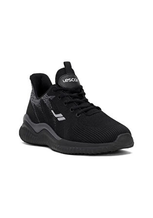 Lescon Etna 4 Flex Erkek Spor Ayakkabı Siyah