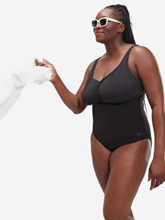 Speedo Spdscu Aquanıte Kadın Yüzücü Mayosu Siyah