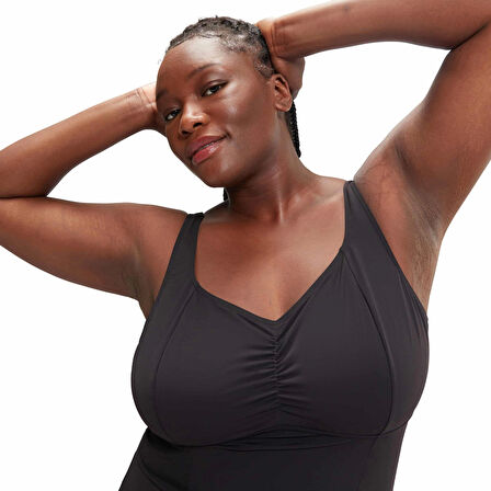 Speedo Spdscu Aquanıte Kadın Yüzücü Mayosu Siyah