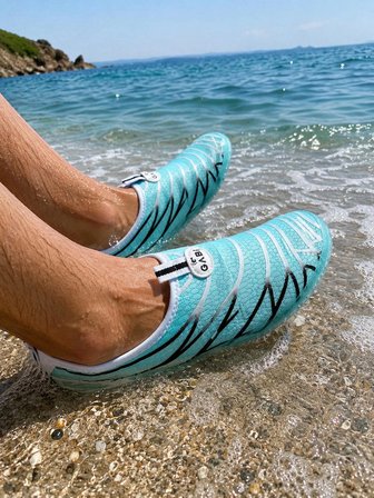Belix Gabi Kaydırmaz Tabanlı Hızlı Kuruyan Deniz ve Plaj Ayakkabısı 36-40 Aqua Turkuaz