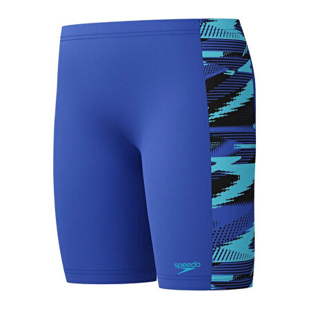 Speedo Hyperboom Panel Jam-mer Erkek Çocuk Yüzücü Mayosu Mavi