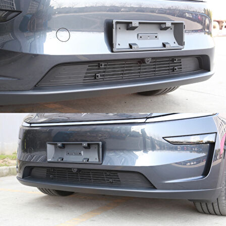 TESLA MODEL Y JUNİPER Ön Tampon Orta Izgara Koruyucu