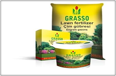 ÇİM GÜBRESİ (GRASSO)-2 Kg (50 m²)