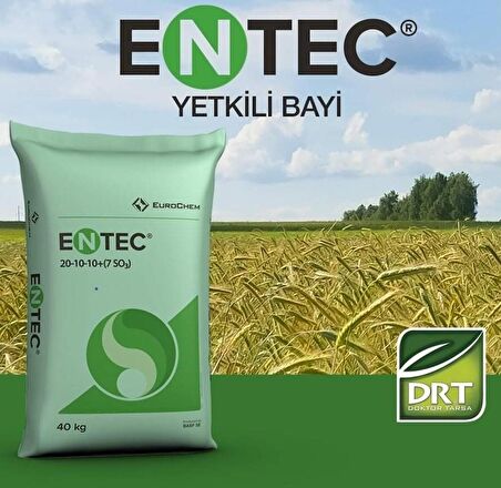 Entec 20-10-10 Akıllı Gübre (40 Kg) Yeşil İri Taneli