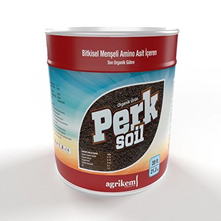 Agrikem Perk Soil (20 Litre)Bitkisel Menşeli Organik Gübre