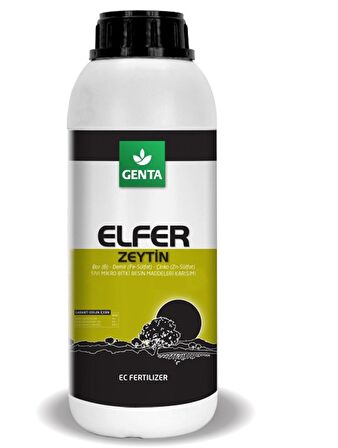 ELFER ZEYTİN | ZEYTİNE ÖZEL SIVI MİKRO BİTKİ BESİN KARIŞIMI 1 LİTRE