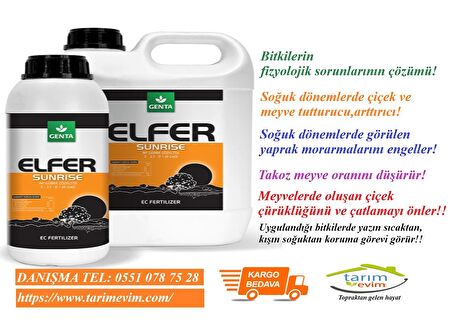 Elfer Sunrise (5-13-0+(6CaO) Sıcak ve Soğuktan Koruyucu (1 Litre)