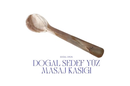 Sedef Kaşık Yüz Masaj Aleti