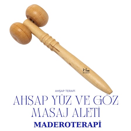 Maderoterapi Ahşap Yüz ve Göz Masaj Aleti – Yüz Masaj Aleti