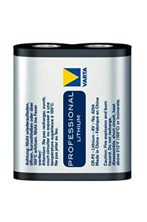 Cr-p2 6v Lityum Pil
