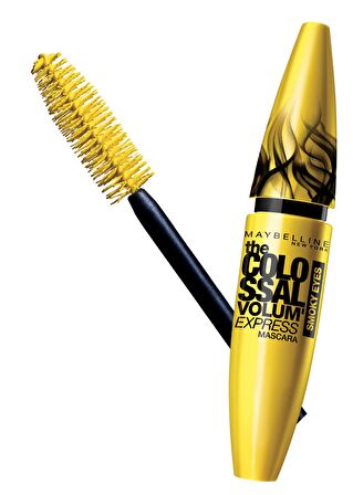 Maybelline The Colossal Volum Express Smokey Eyes Fiber Fırça Siyah Rimel