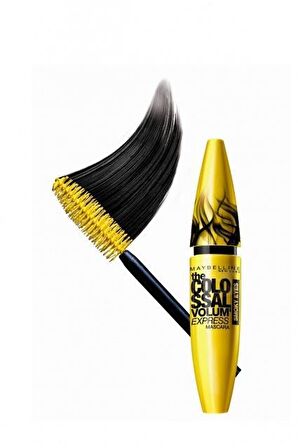 Maybelline The Colossal Volum Express Smokey Eyes Fiber Fırça Siyah Rimel