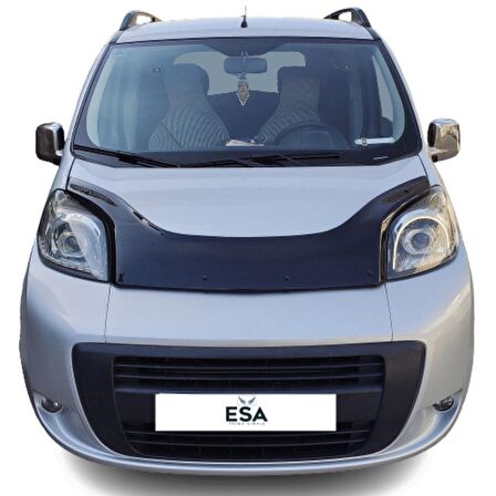 ESA Fiat Fiorino Ön Kaput Koruyucu Rüzgarlığı ABS Plastik Piano Black 2007 ve Sonrası