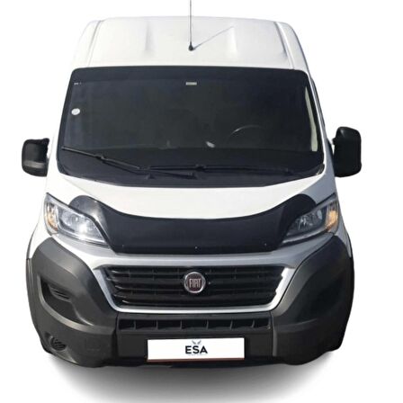 ESA Fiat Ducato Boxer Ön Kaput Koruyucu Rüzgarlığı ABS Plastik Piano Black 2014 ve Sonrası