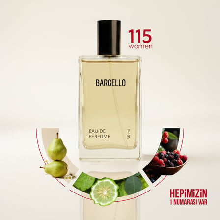 Bargello 115 Floral EDP Çiçeksi Kadın Parfüm 50 ml  