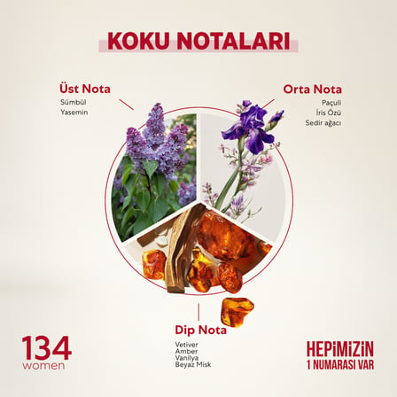Bargello 134 Oriental EDP Oryantal Kadın Parfüm 50 ml  
