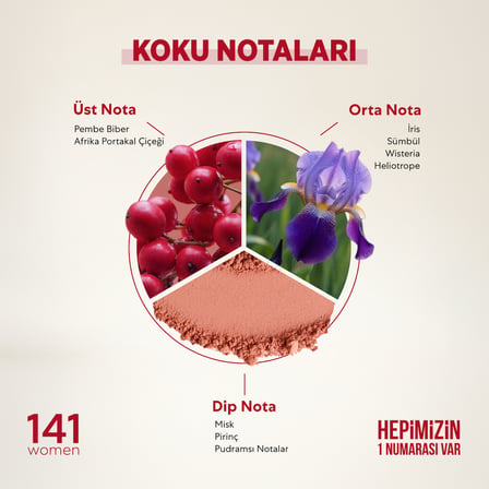 Bargello 141 Floral EDP Çiçeksi Kadın Parfüm 50 ml  