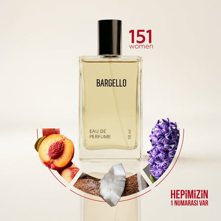 Bargello 151 Floral EDP Çiçeksi Kadın Parfüm 50 ml  